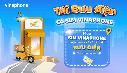 VinaPhone mở bán tại tất cả Bưu điện trên toàn quốc